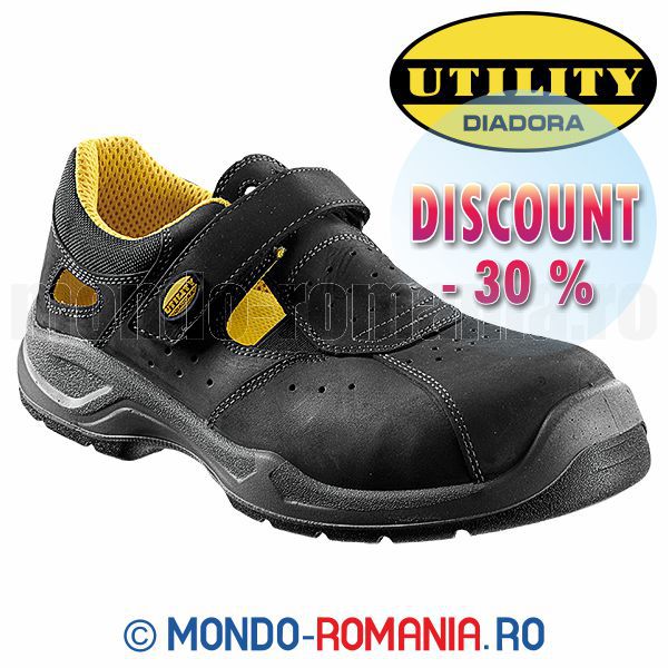 Echipamente Protectia Muncii - Sandale DIADORA PARKY Black